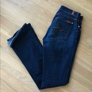 7 for all mankind boot cut jeans